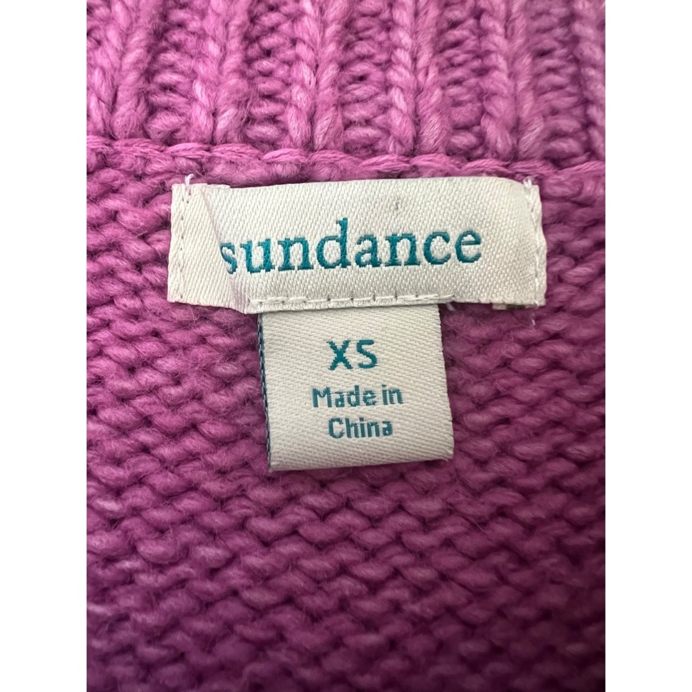 Sundance Equestrian Horse Knit Purple Pink Sweater Size XS - Picture 6 of 8